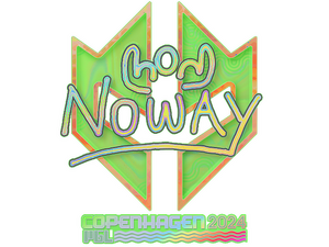 Sticker | noway (Holo) | Copenhagen 2024