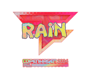 Sticker | rain (Holo) | Copenhagen 2024