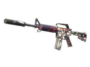 StatTrak™ M4A1-S | Vaporwave (Battle-Scarred)