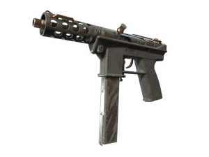 Tec-9 | Tiger Stencil (Battle-Scarred)