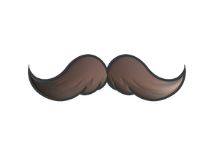 Sticker | Mustachio (Foil)