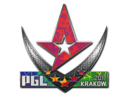 Sticker | Astralis (Holo) | Krakow 2017