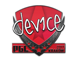 Sticker | device | Krakow 2017