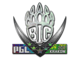 Sticker | BIG (Holo) | Krakow 2017