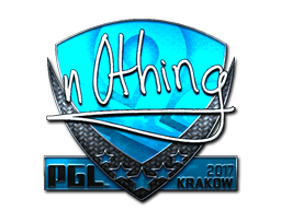 Sticker | n0thing (Foil) | Krakow 2017