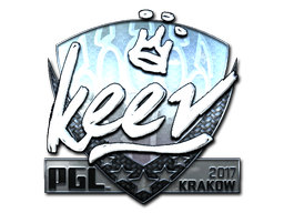 Sticker | keev (Foil) | Krakow 2017