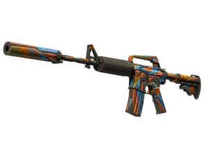 StatTrak™ M4A1-S | Leaded Glass (Battle-Scarred)