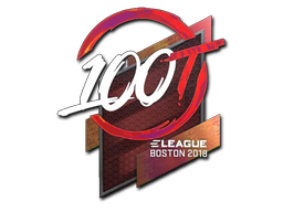 Sticker | 100 Thieves (Holo) | Boston 2018