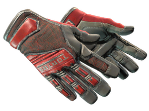 ★ Specialist Gloves | Crimson Web (Minimal Wear)