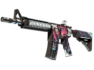 StatTrak™ M4A4 | Neo-Noir (Well-Worn)