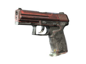 StatTrak™ P2000 | Urban Hazard (Well-Worn)