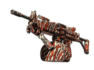 StatTrak™ Negev | Lionfish (Well-Worn)