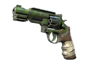 StatTrak™ R8 Revolver | Survivalist (Well-Worn)