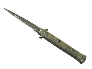 ★ Stiletto Knife | Safari Mesh (Battle-Scarred)