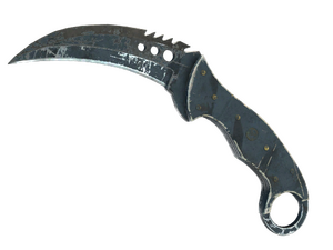 ★ Talon Knife | Night Stripe (Battle-Scarred)