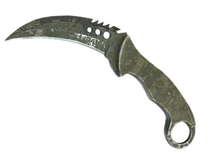 ★ Talon Knife | Safari Mesh (Battle-Scarred)