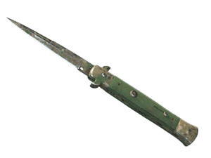 ★ Stiletto Knife | Forest DDPAT (Battle-Scarred)