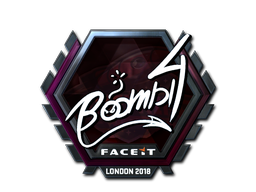 Sticker | Boombl4 (Foil) | London 2018