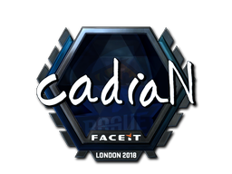 Sticker | cadiaN (Foil) | London 2018