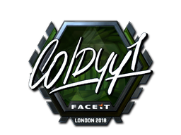 Sticker | COLDYY1 (Foil) | London 2018