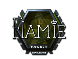 Sticker | flamie (Foil) | London 2018