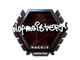 Sticker | olofmeister (Foil) | London 2018