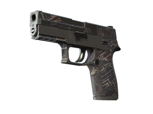 Souvenir P250 | Facility Draft (Battle-Scarred)