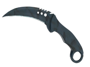 ★ StatTrak™ Talon Knife | Night Stripe (Minimal Wear)