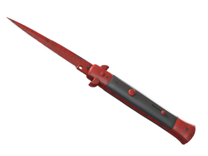 ★ StatTrak™ Stiletto Knife | Crimson Web (Minimal Wear)