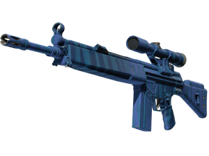 StatTrak™ G3SG1 | Azure Zebra (Minimal Wear)