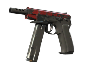 CZ75-Auto | Crimson Web (Battle-Scarred)