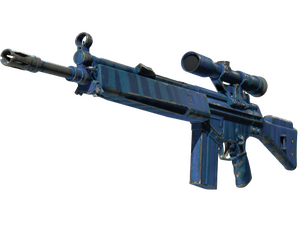 StatTrak™ G3SG1 | Azure Zebra (Field-Tested)