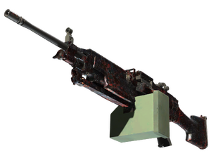 StatTrak™ M249 | Magma (Well-Worn)