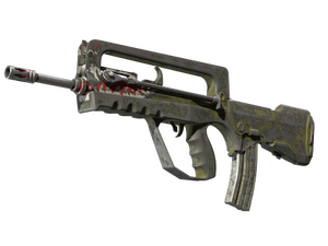 FAMAS | Spitfire (Battle-Scarred)