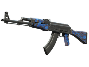 AK-47 | Blue Laminate (Well-Worn)