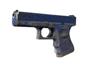 Glock-18 | Blue Fissure (Battle-Scarred)