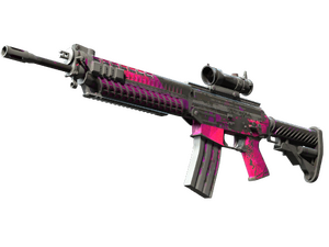 SG 553 | Pulse (Battle-Scarred)