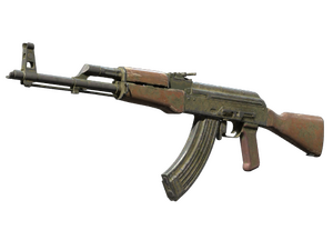 Souvenir AK-47 | Safari Mesh (Battle-Scarred)