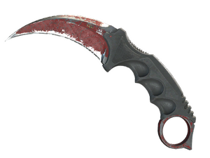 ★ Karambit | Crimson Web (Battle-Scarred)