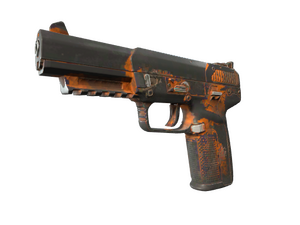 Souvenir Five-SeveN | Orange Peel (Battle-Scarred)