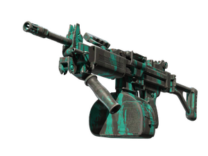 StatTrak™ Negev | Terrain (Well-Worn)