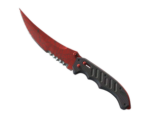 ★ Flip Knife | Crimson Web (Minimal Wear)