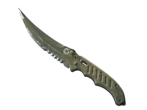 ★ Flip Knife | Safari Mesh (Battle-Scarred)