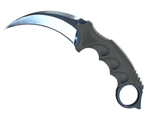 ★ Karambit | Blue Steel (Minimal Wear)