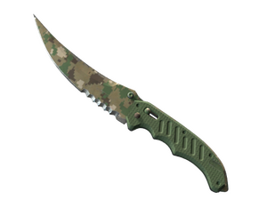 ★ Flip Knife | Forest DDPAT (Well-Worn)