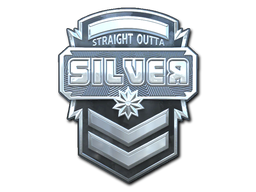 Sticker | Silver (Foil)